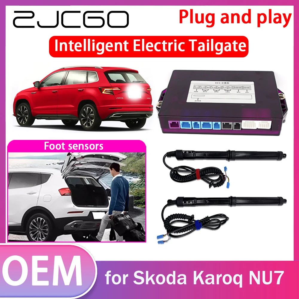 

ZJCGO Electric Tailgate Lift Drive Trunk Opening Tail Gate Lift Soft Close for Maxus G50 2019 2020 2021 2022 2023 2024