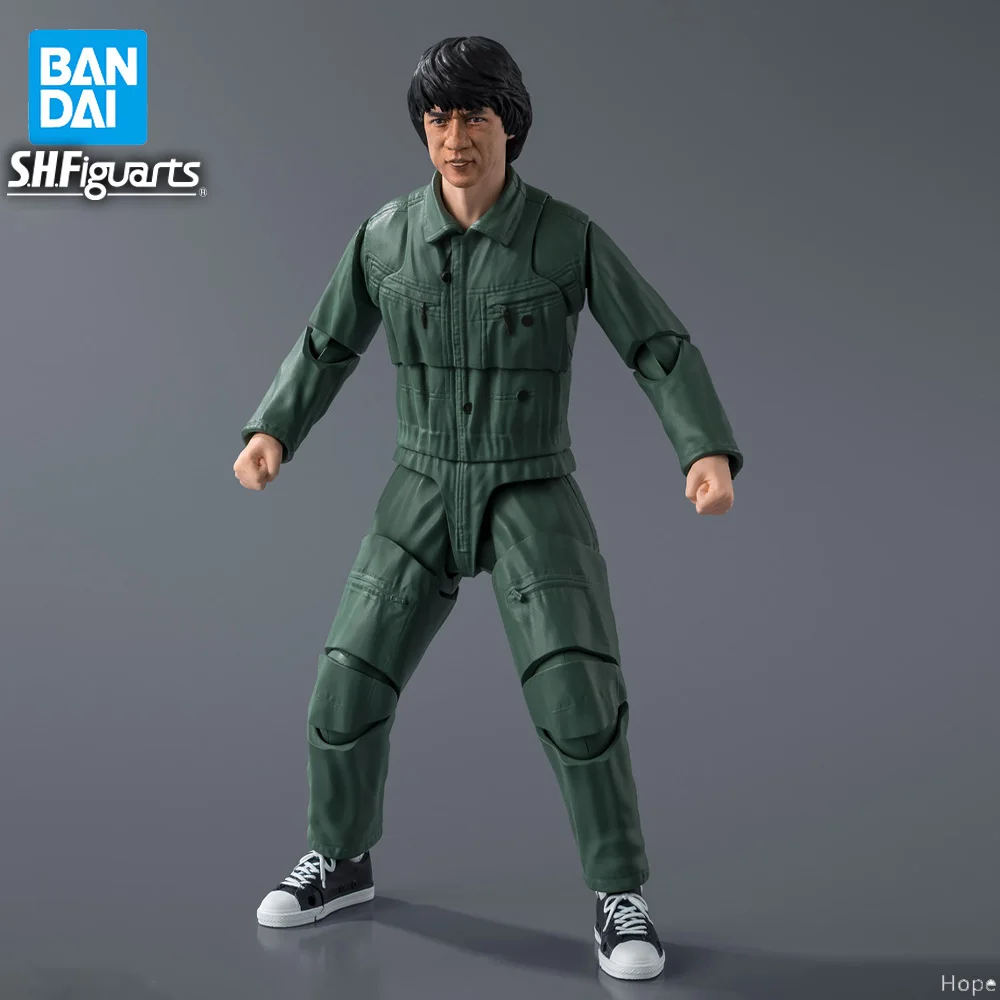 

Officially Licensed BANDAI SHFiguarts Police Story Inspector Chen Figure Anime Action Model Jackie Chan Figure Genuine Toy