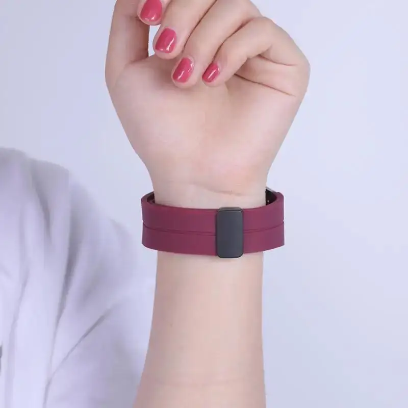 20mm 22mm Silikon Magnetische Band Für Xiaomi Mi Uhr 2 Pro/Mi uhr Farbe 2 Armband Correa für Xiaomi Uhr S4 S3 S2 S1 Aktive – Detail 8