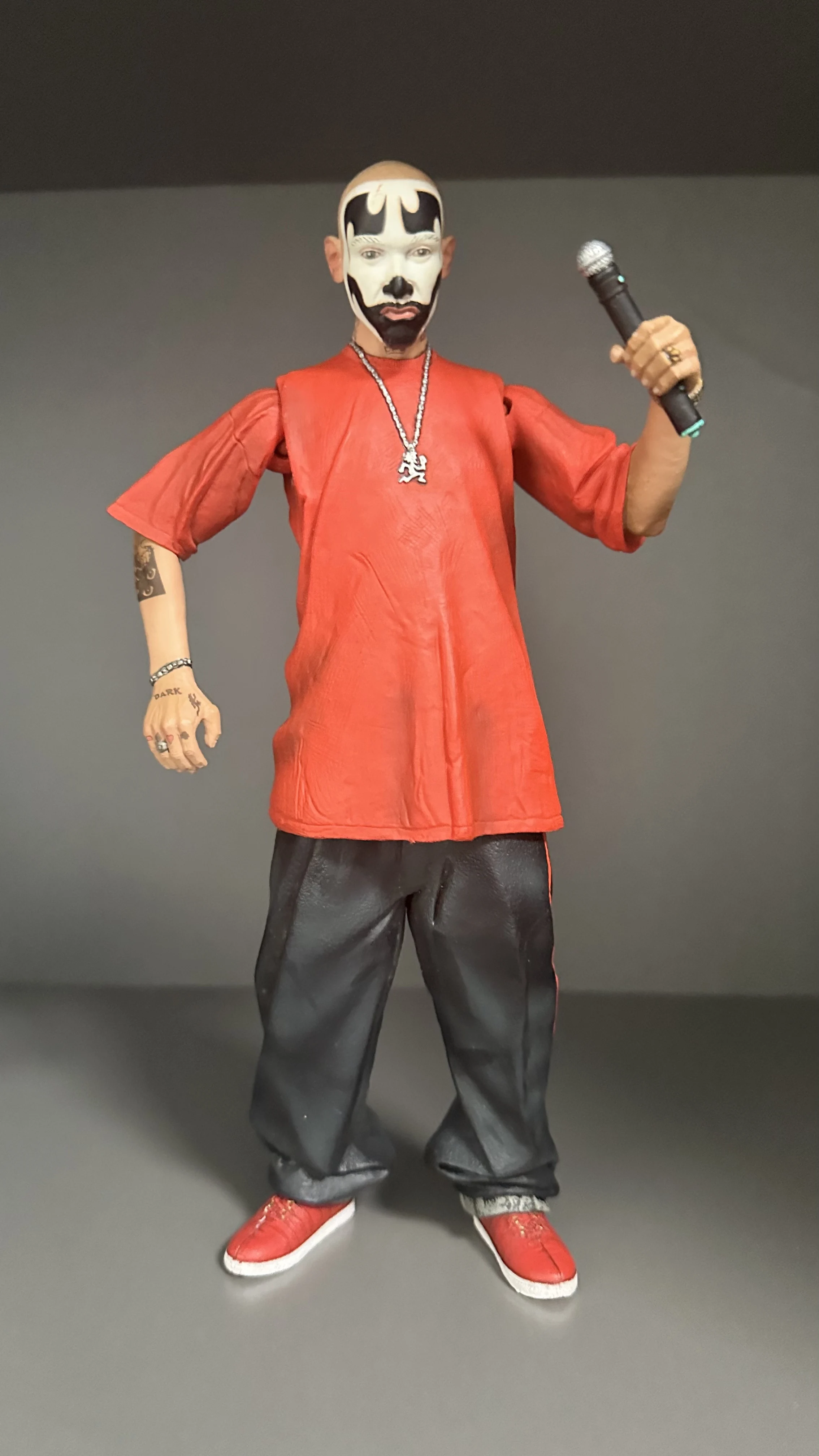 2007 NECA أشعث 2 Dope 10 "عمل الشكل ث/ميكروفون مجنون مهرج Posse ICP نادر خمر الراب مجموعة شخص حقيقي #6