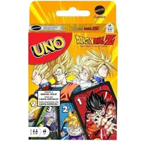 ^^^^Board Game Mattel Games 2025 UNO Dragon Ball Z Card Game for Family Night Featuring Tv Show Themed Graphics Party Games