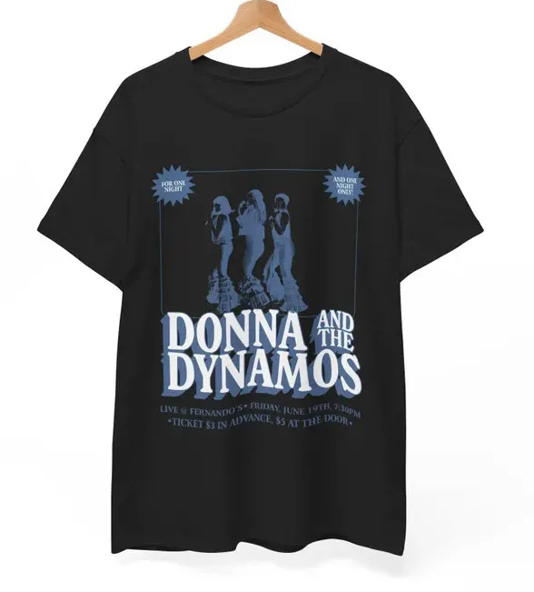 Vintage Donna and the Dynamos One Night Only T-shirt