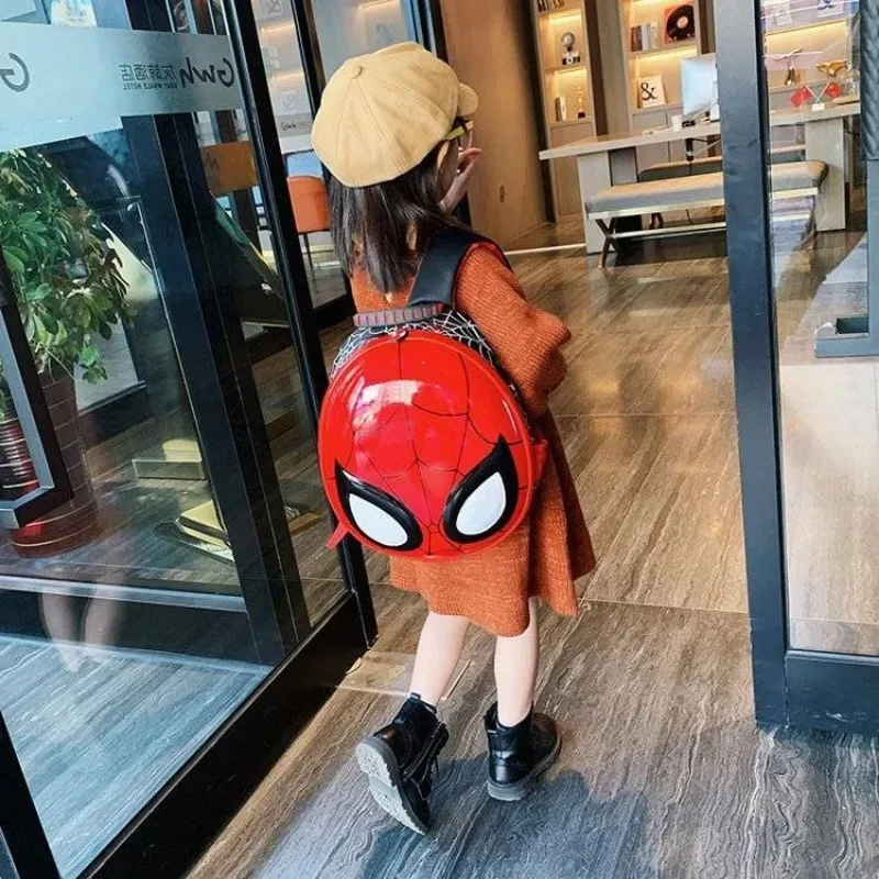 The Avengers Spiderman children's schoolbag boy creative cartoon eggshell backpack kindergarten student outing schoolbag