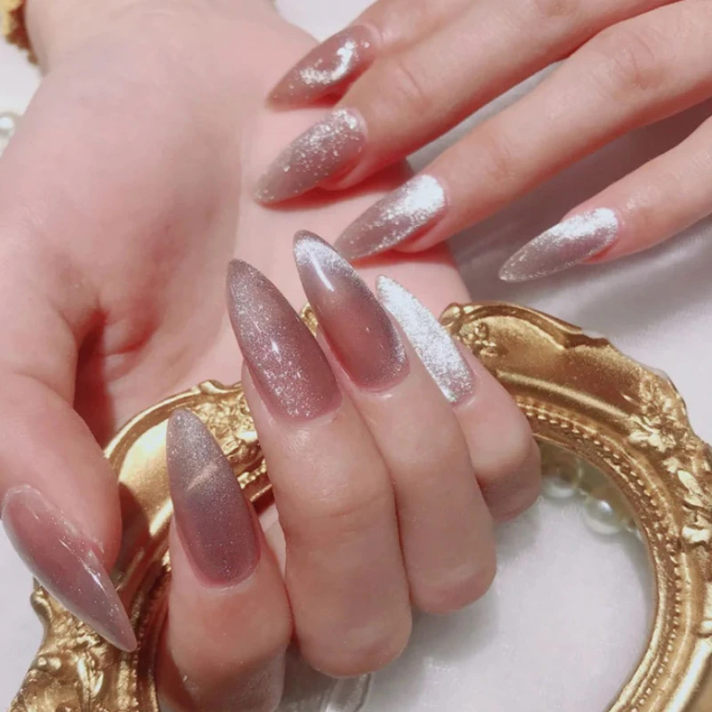 1pc-Super Forte Silicone Nero Cat Eye'sNail Magnete Stick Professione Gel Cat Eye Strumento magnetico Penna magnetica per nail art fai da te