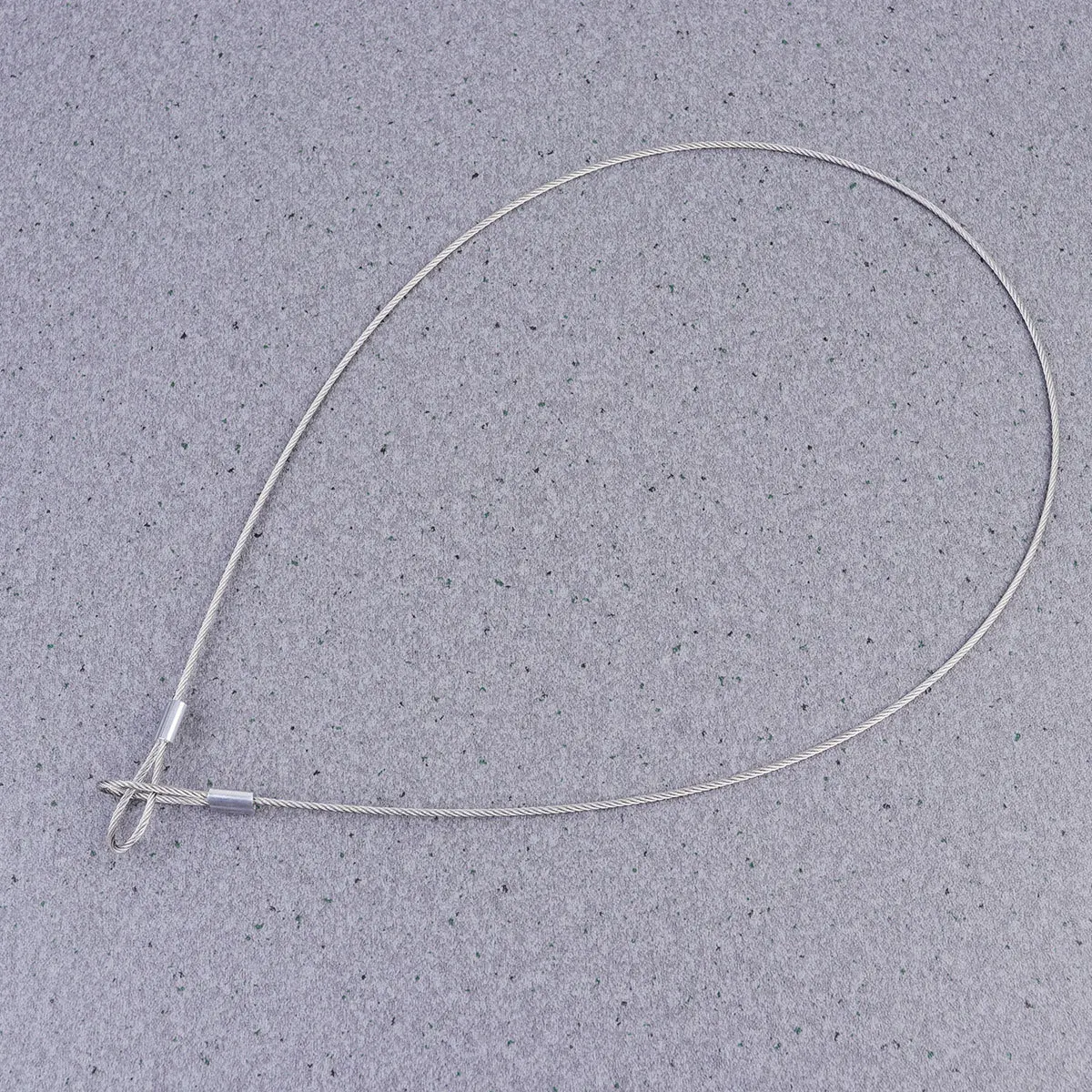 

6Pcs Flexible Steel Wire Lanyards Camera Safety Tethers for Action Cameras Padlocks Bags Suitcases Carabiner Accessories Silver