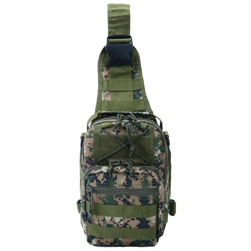 Mochila táctica, bolso de hombro militar para el pecho, mochila de camuflaje para exteriores, senderismo, Camping, viajes, deportes, bolsa cruzada