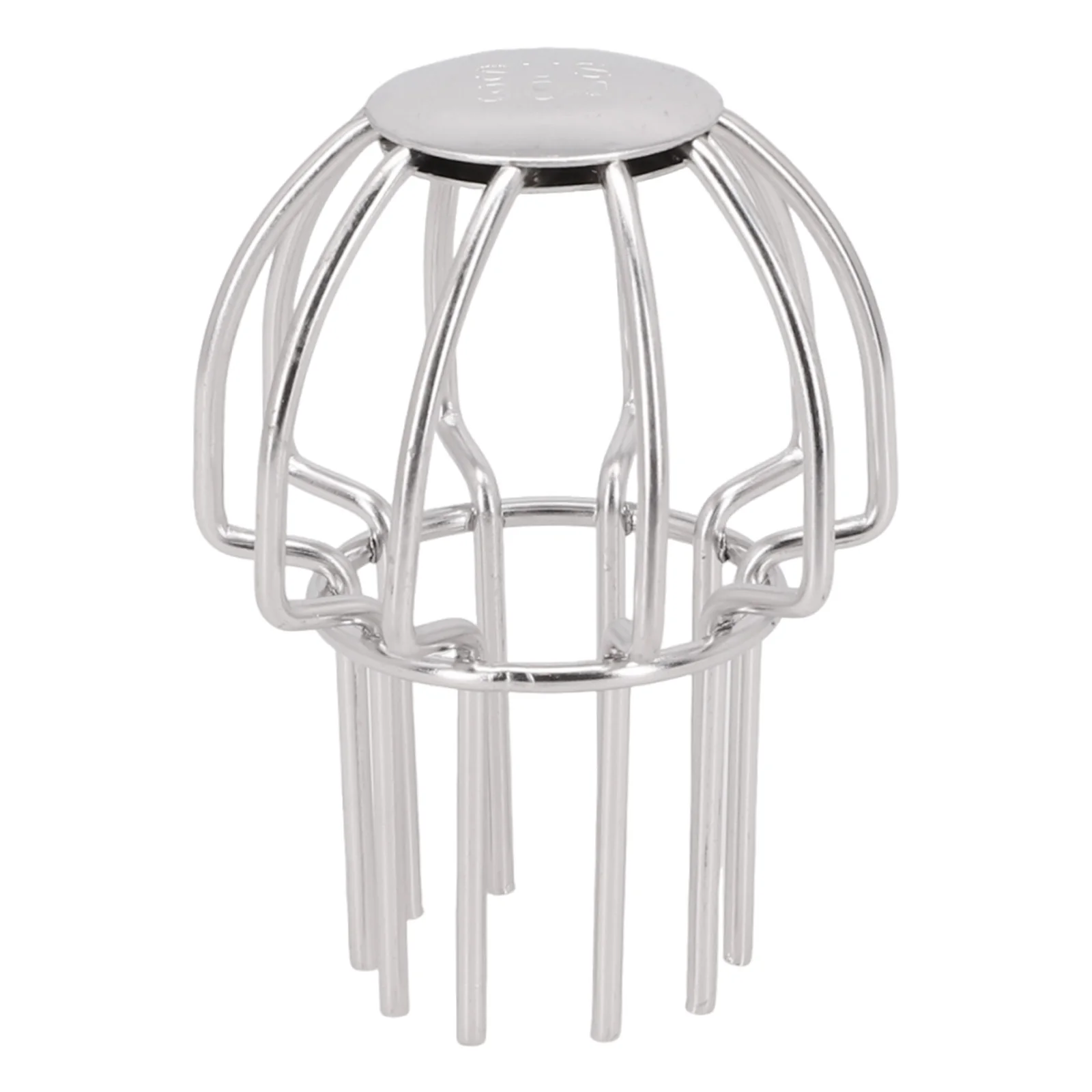 

Outdoor Terrace Drain 110mm Tube 125*130*95mm 4.92*5.11*3.74in Leaf Guard Mesh Cover Leaf Guard Outdoor Drainage Solution