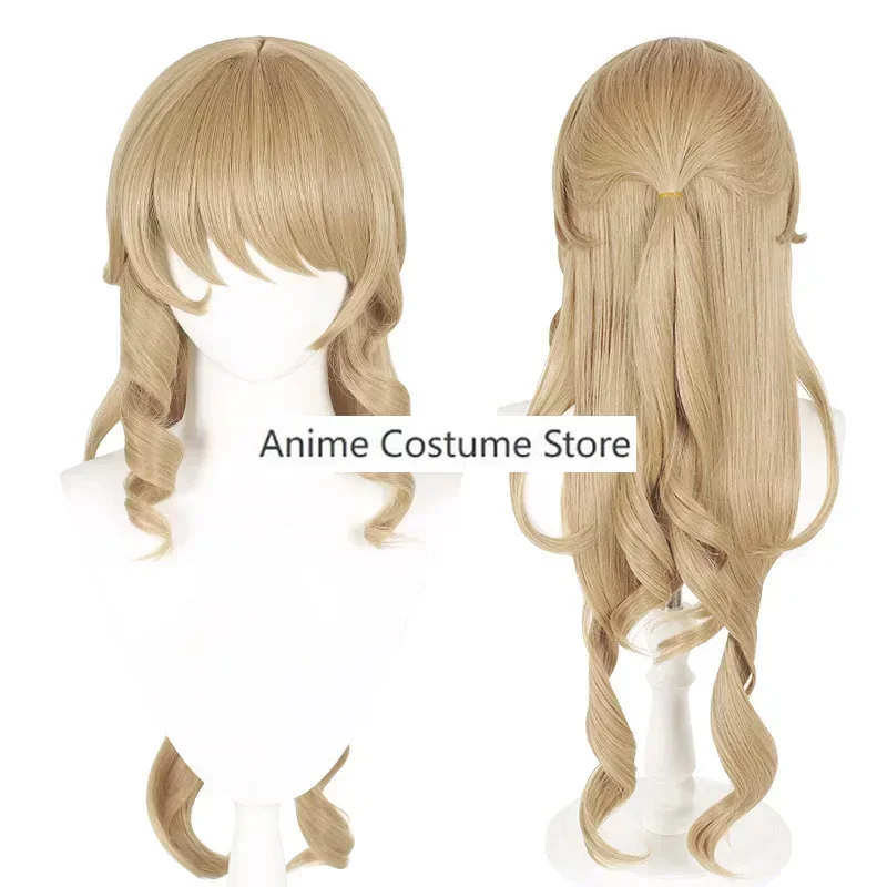 مجموعة شعر مستعار وقبعة من Nvia تأثيري للنساء ، فستان ، زي موحد ، هالوين ، كرنفال ، زي حفلات ، جودة عالية