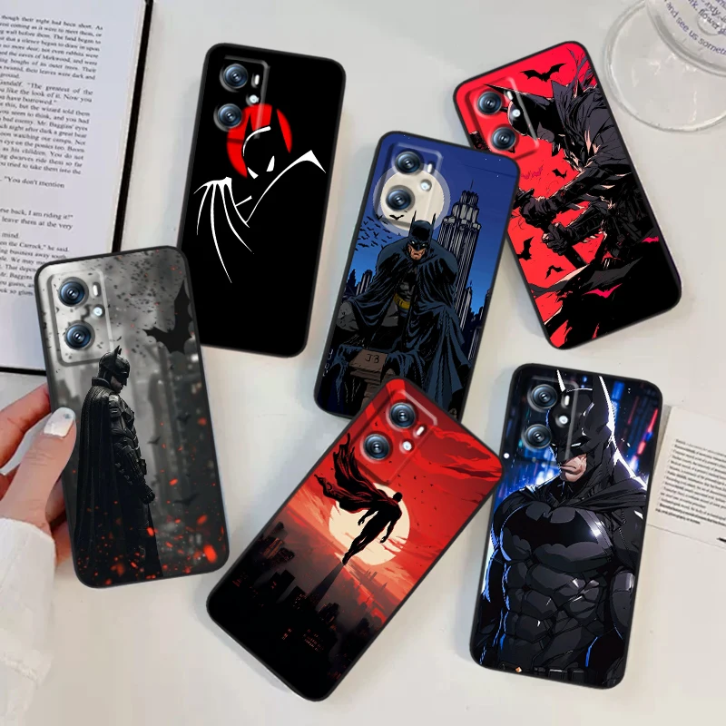 B-Batmans Art Popular Cool For OPPO Find X6 X5 X3 A54S A5 A94 A16 A53S A57 A74 A72 A98 A78 A96 A9 5G Black Cover Phone Case