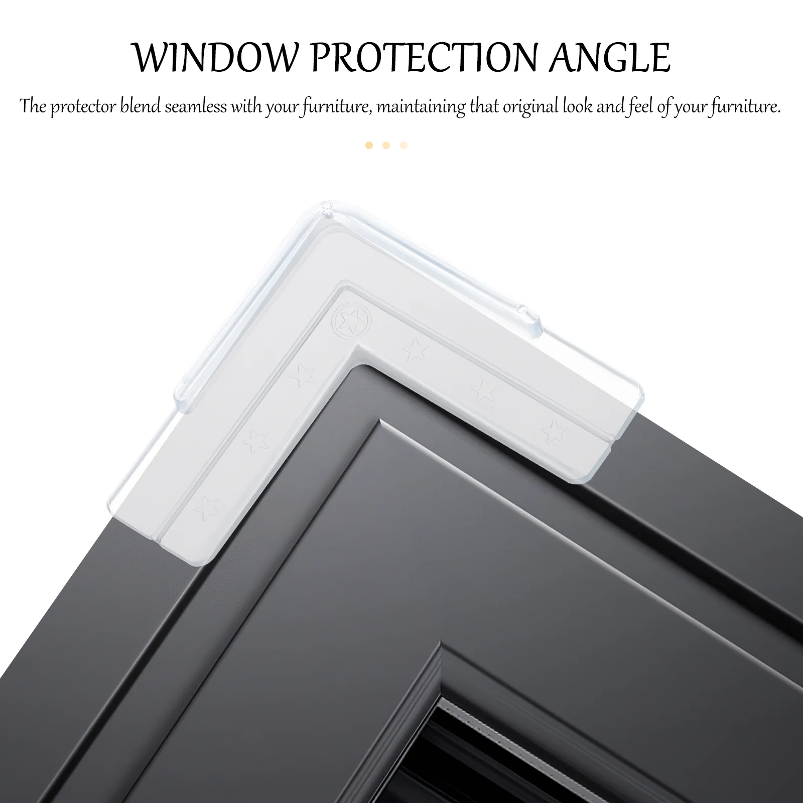 Protection de table d'angle pour fenêtre, pare-choc pointu en PVC, protection de meubles, couverture en plastique pour bébé, 12 pièces