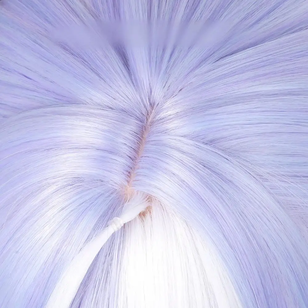 Anime Zenless Zone Zero Vivian Banshee 코스프레 가발 소녀 로리타 보라색 긴 곱슬 머리 내열성 합성 가발 할로윈