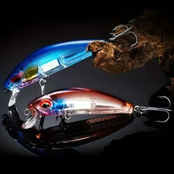 Señuelo Minnow hundible – Crankbait 3D lubina, lucio y carpa