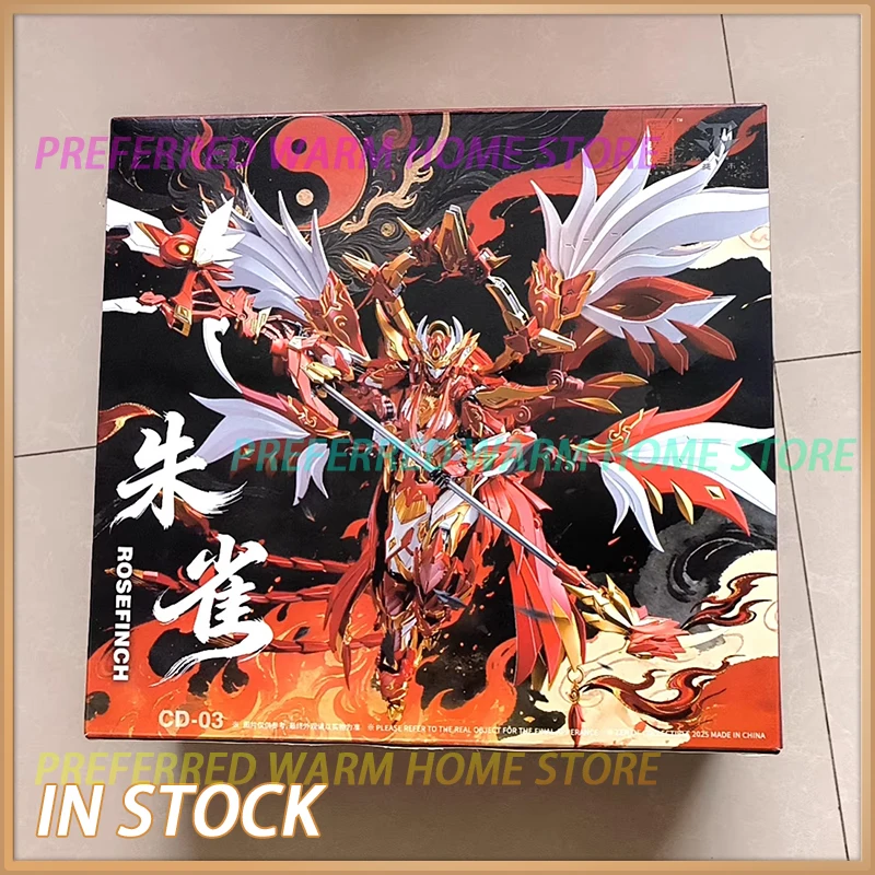 

In Stock ZEN of Collectible CD-03 ROSEFINCH Four Holy Beasts Rosefinch Alloy Doll Original Action Figures Collection Model Toys