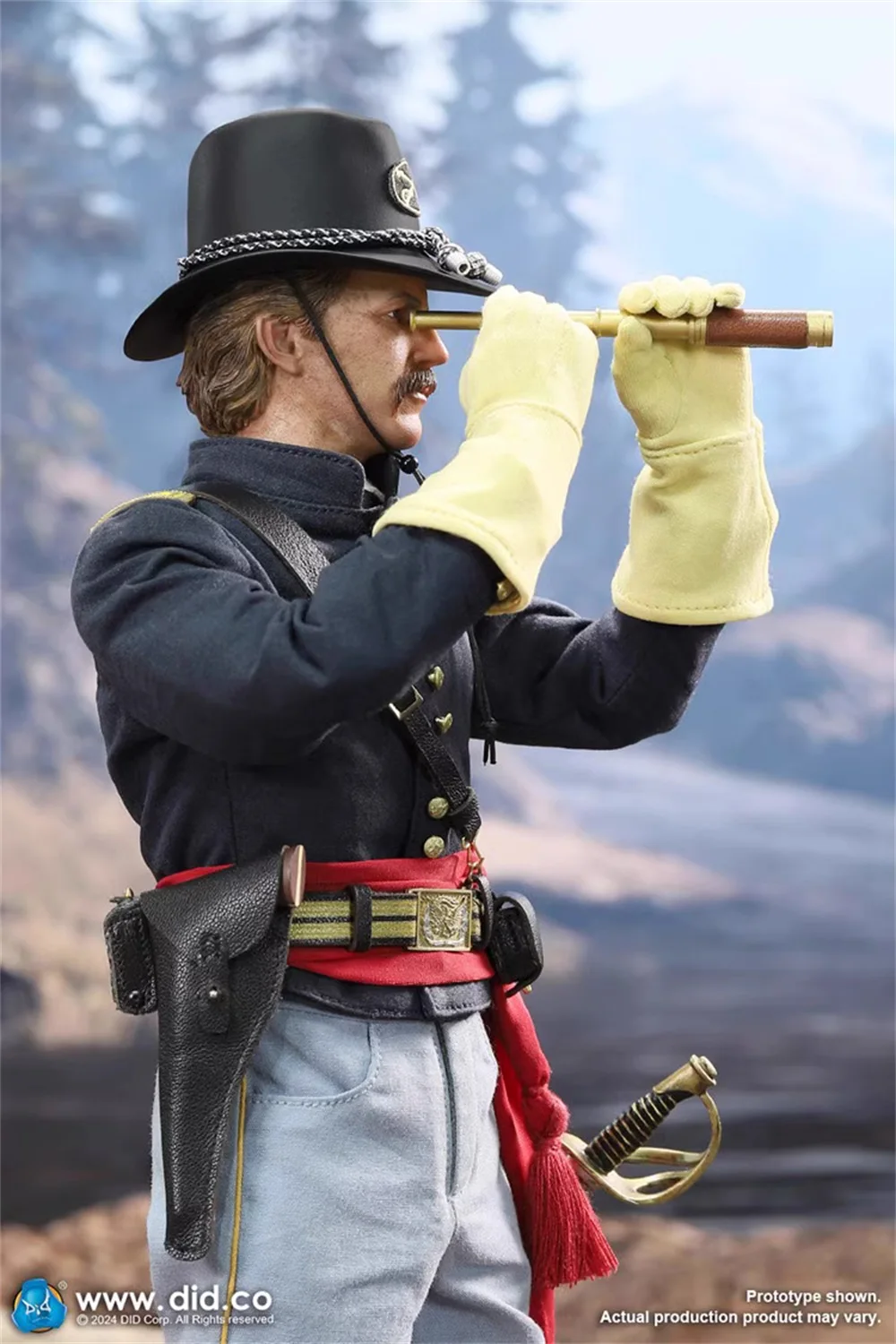 New Arrival 1/6 DID NS80175 US. Civil War Battle Soldier Doll General John Full Set Moveable Action Figure Gift For Fans Collect