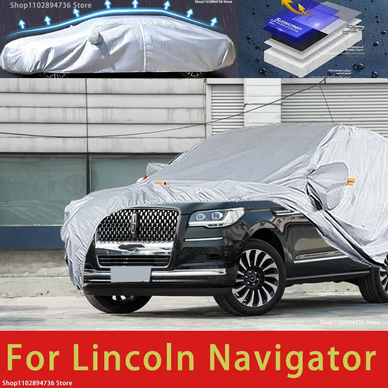 

Защитный чехол для автомобиля Lincoln Navigator, защита от солнца, защита от охлаждения, автомобильная одежда, защита краски автомобиля