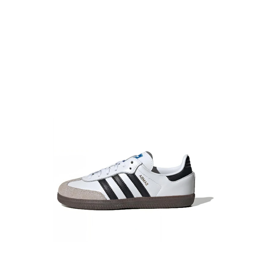 Adidas Og Comfortable Children's Shoes Fashion Wear Resistant Low Cut Black and White Medium and Small Children's Board Shoes