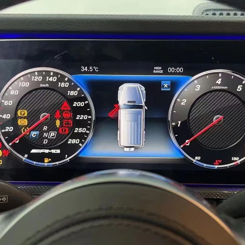 

Used Auto Meter Liquid Crystal Display Car Dashboard Screen For Mercedes Benz G Class For G350D G400D Vehicles