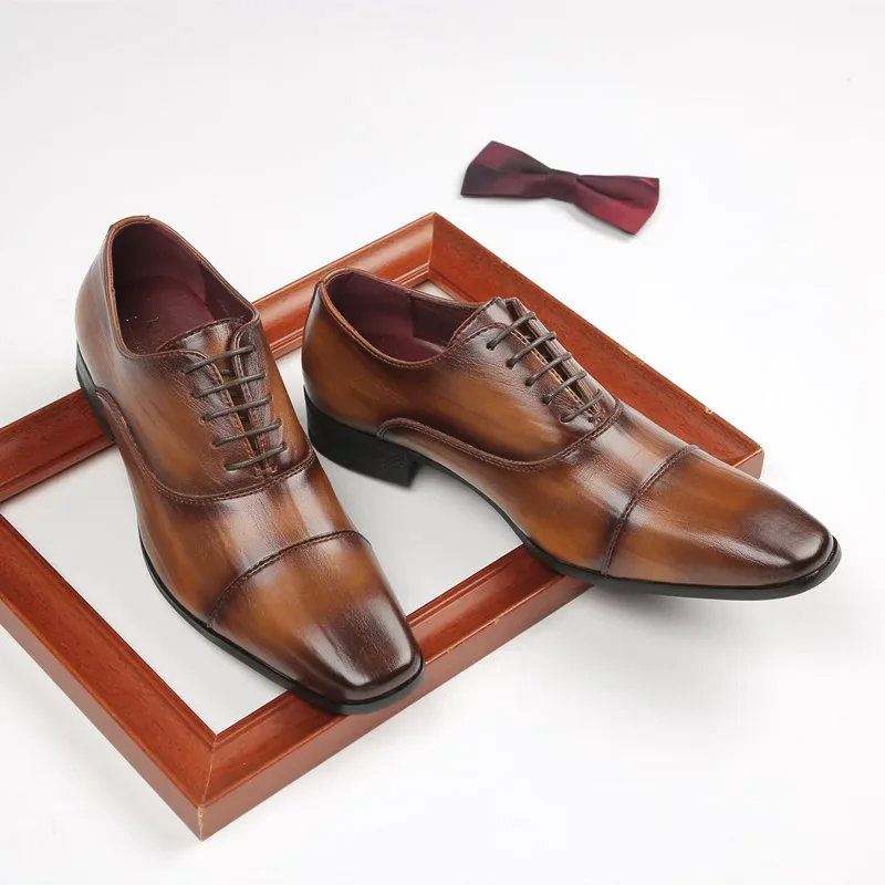 Sapatos de vestido de noiva clássico masculino, qualidade, estilo britânico, confortável, diário, negócios, Oxfords, qualidade, outono, novo, tamanho 45