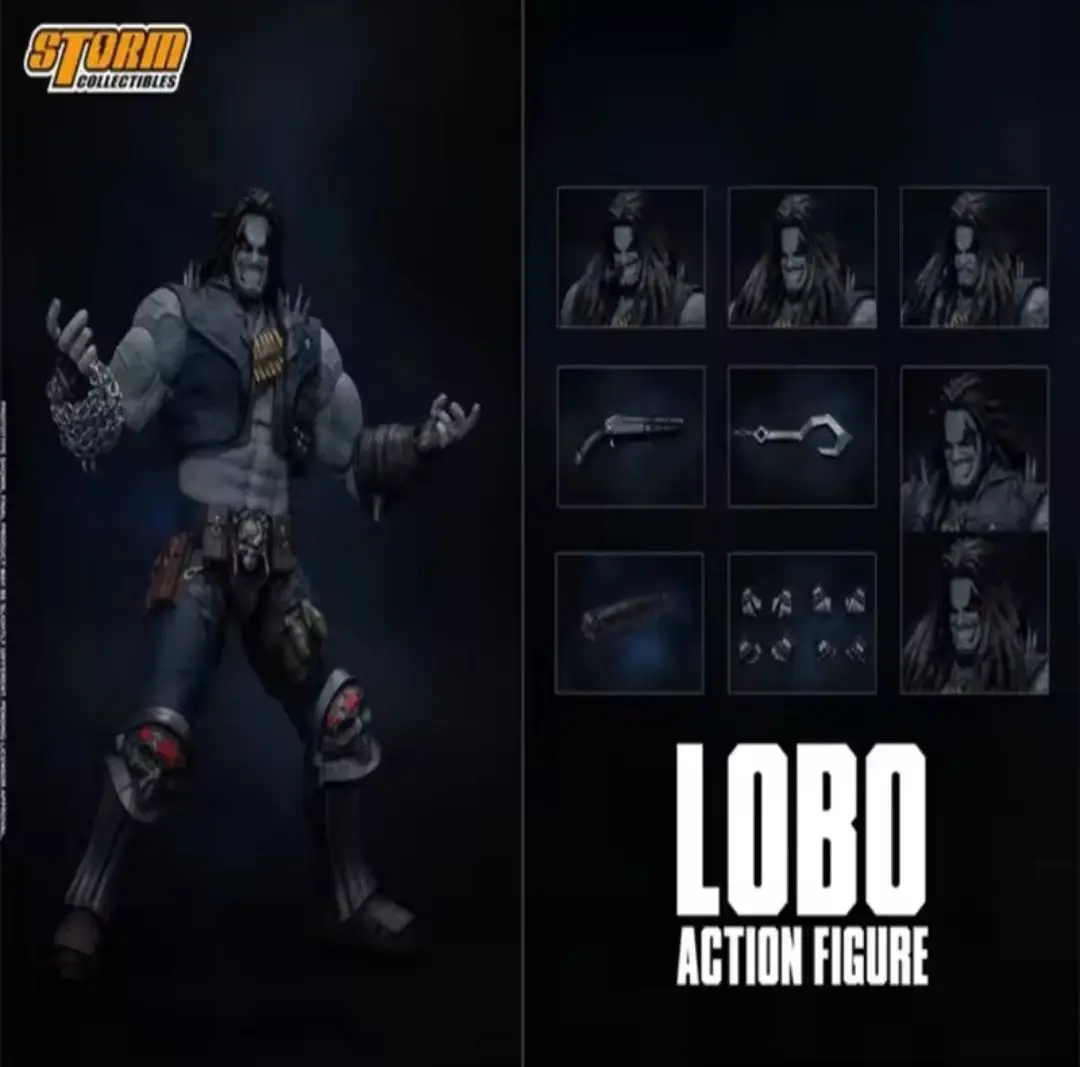 In-stock Storm Toys Justice League DOOMSDAY DARKSEID BANE LOBO ARES 1/12 Action Figure Model Collectible Gift view 5