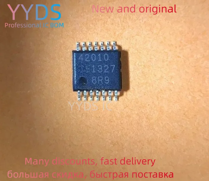 MCP42010T-I/ST MCP42010 MCP42010-I/ST 42010 TSSOP14 5PCS /LOT Single/Dual Digital Potentiometer with SPI Interface