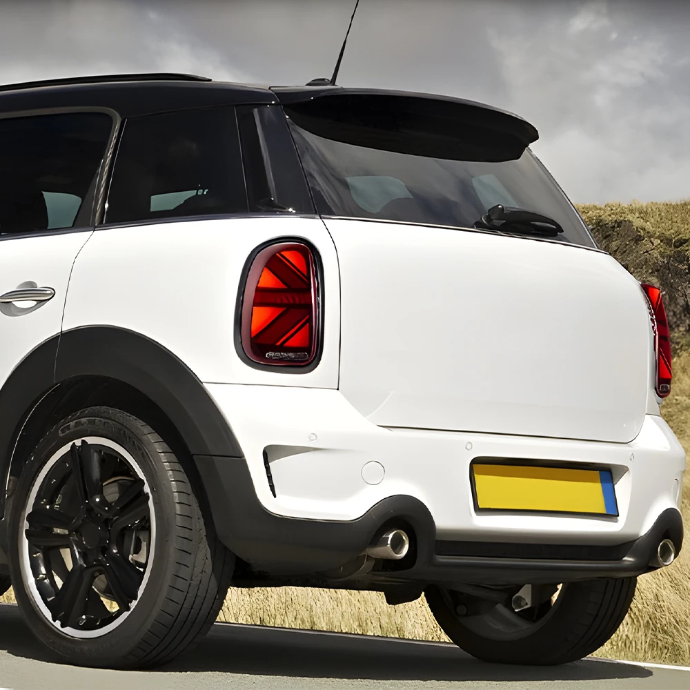For 2011-2016 Mini Countryman R60 Auto Rear Back Lamps Upgrade Flag Streamer Tail Lights Accessories LED Car Taillights Assembly