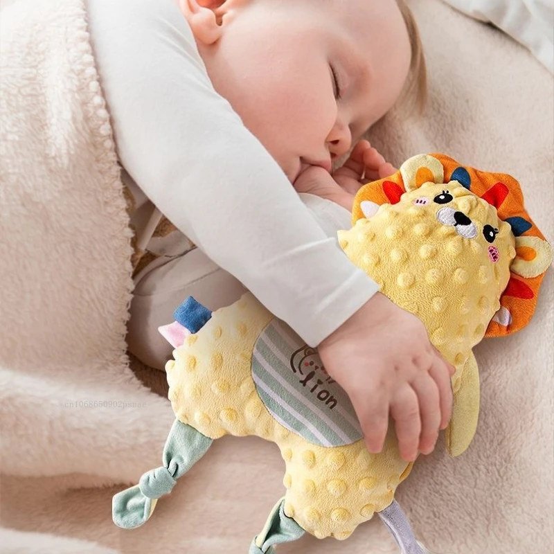 I giocattoli di peluche morbidi per neonati possono mordere l'utensile per dormire del bambino in peluche Giocattolo per dormire in peluche per bambini Giocattolo per colla per denti per bambola a mano