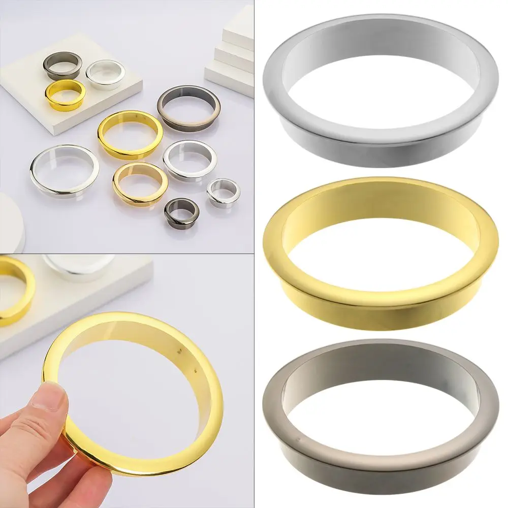 Hardware Round Buckle Line Cable Clamp Organizer Wire Hole Cover Desk Table Cable Fastener Line Box Computer Grommet