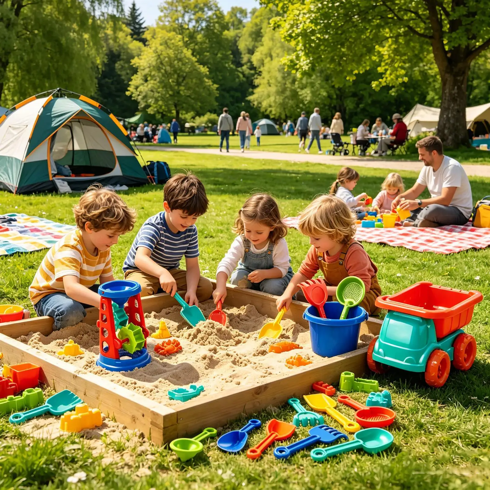 Set di giochi da spiaggia e sabbia per bambini gioco all'aperto_voghion.com