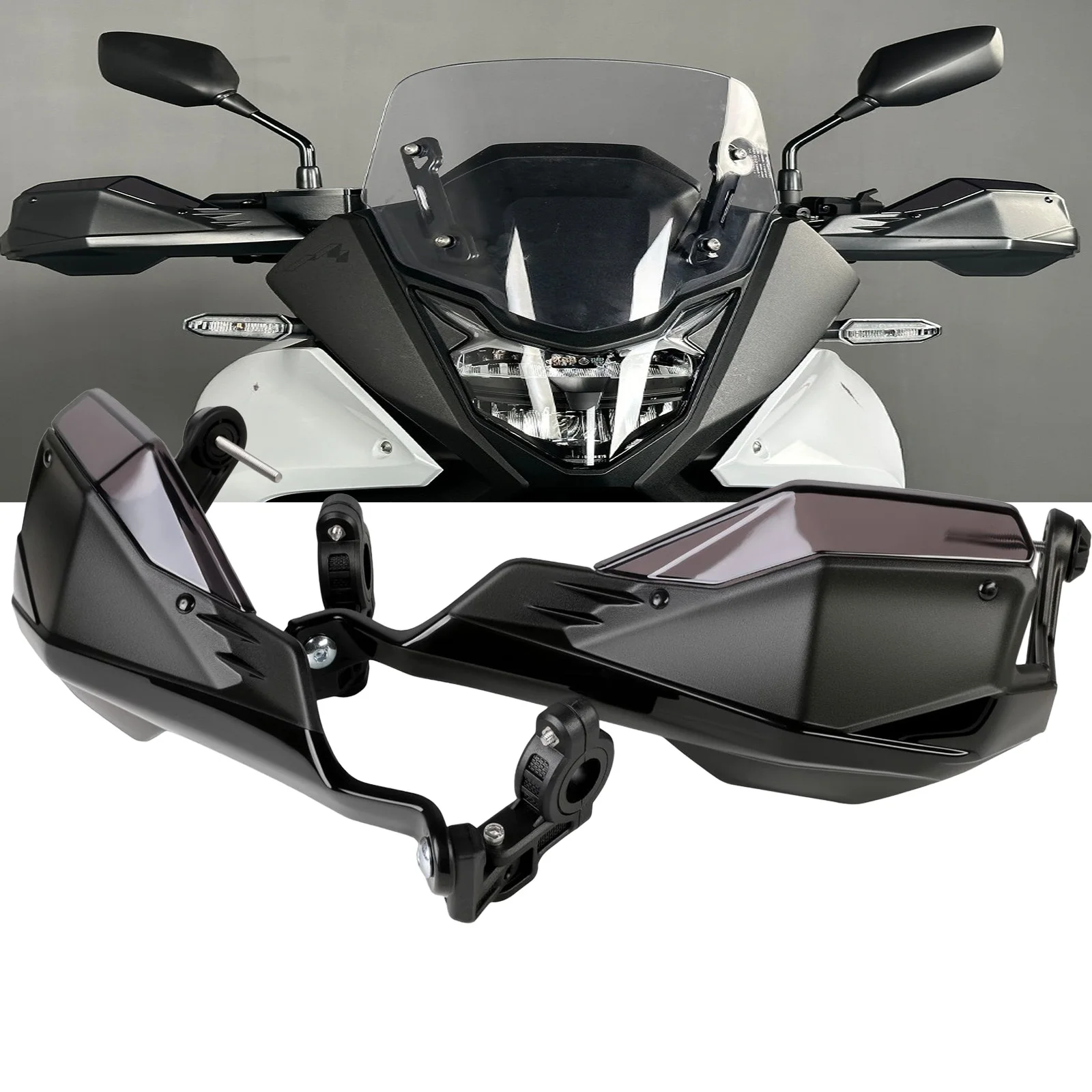 

For Honda XL750 Transalp 750 2023-2024 Motorcycle Handguards Handlebar Hand Grip Guards Heighten Wind Shield Deflector Brake