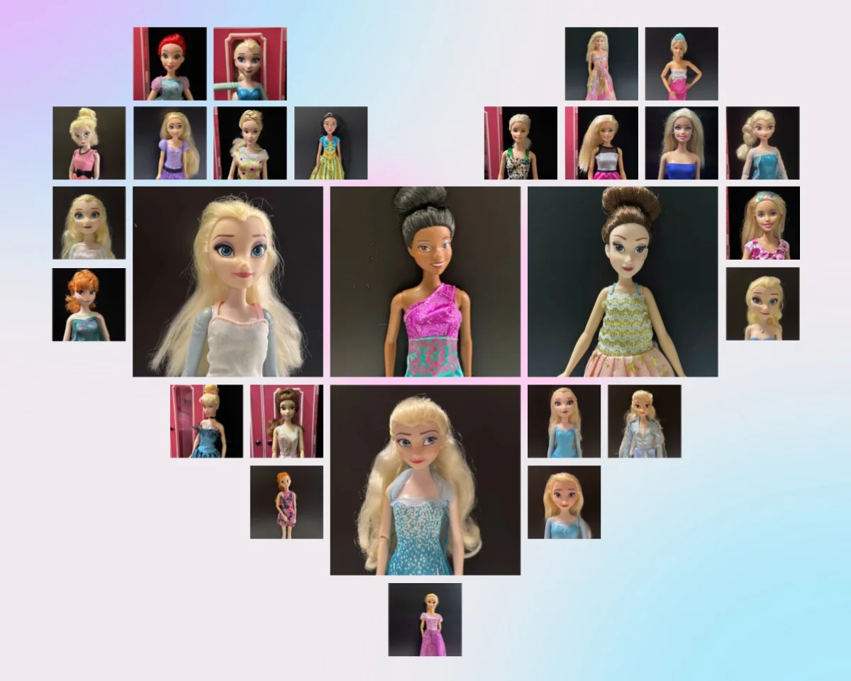 Not Brand New 1/6 Scale Head Body Clothing Full Set Well-preserved Exquisite Makeup 11-30cm Model Toys Without Original Box