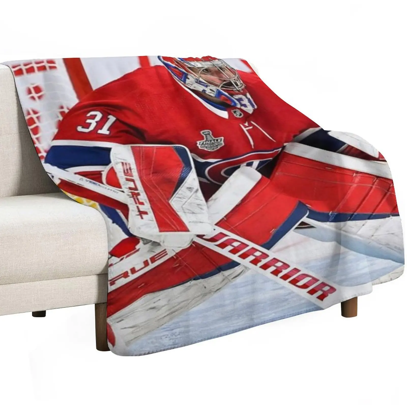Carey Price Throw Blanket Sofas Blankets For Bed manga Retros heavy to sleep sofa bed Blankets
