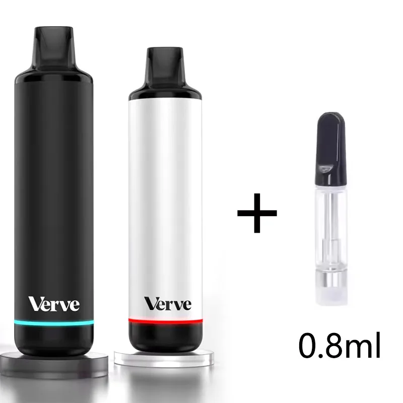 Cigarette électronique originale Yocan Verve vaporisateur Vape stylo 450mAh batterie 2.6V/3.2V/3.8V avec cartouche 0.8ml Vape 510 batterie