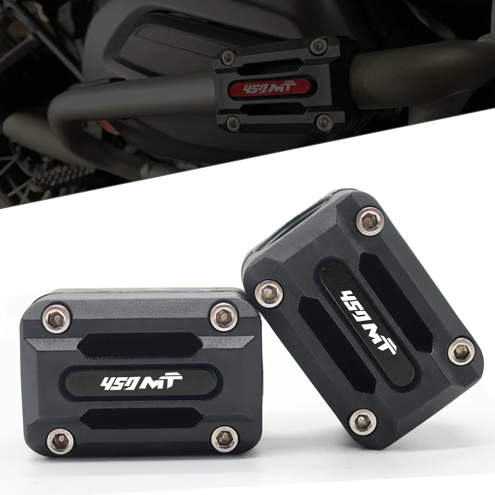 

For CFMOTO 450MT 2024 22/25/28mm Motorcycle Engine Crash Bar Protection Bumper Decorative Guard Block