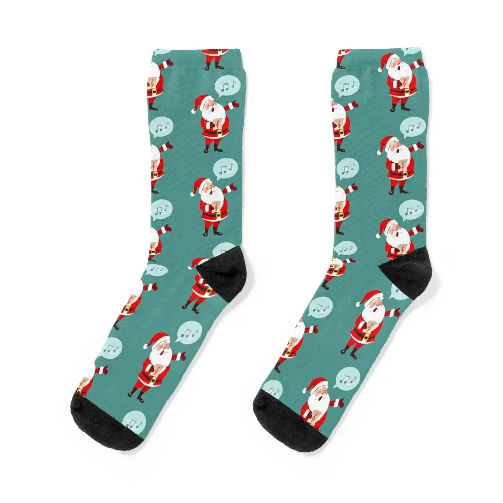 

Musical Santa Socks funny sock fashionable christmas gift Girl'S Socks Men's