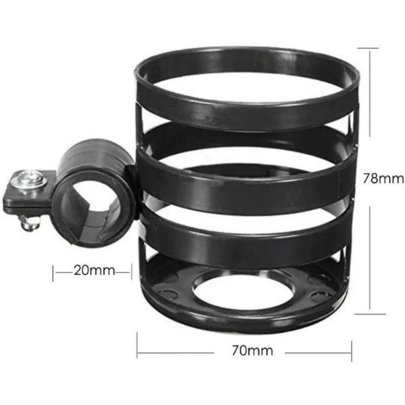ISURE MARINE Circular Bicycle Cup Holder Cycling Water Bottle Holder Milk Tea Cup Holder Children's Bottle Holder