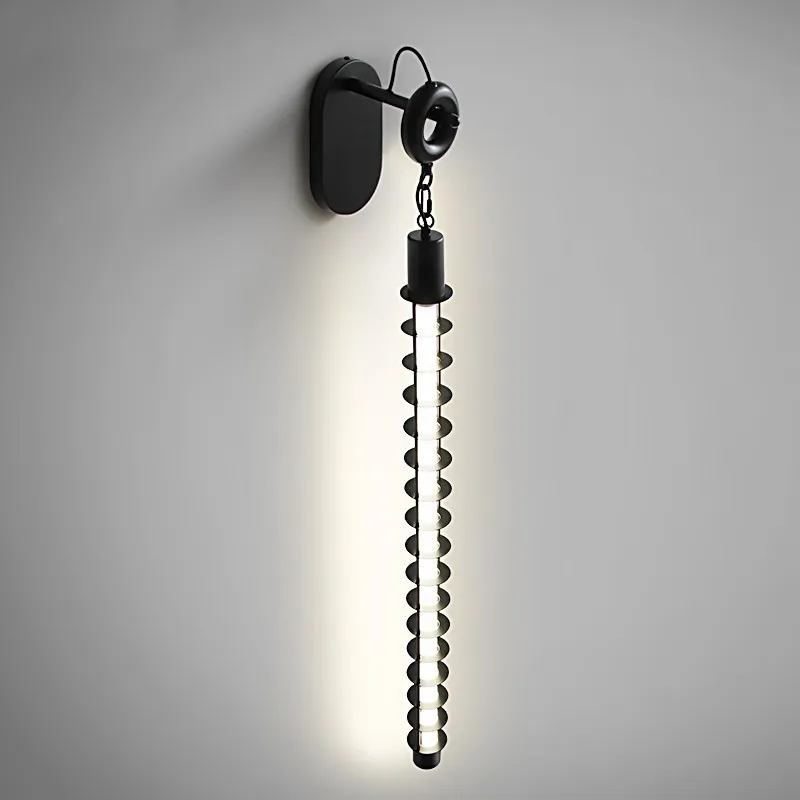 Wall Lamp Bedroom Nordic Bedside lamp Living Room Lamp Minimalist TV Background Home Decoration Corridor Staircase Wall Led image 3