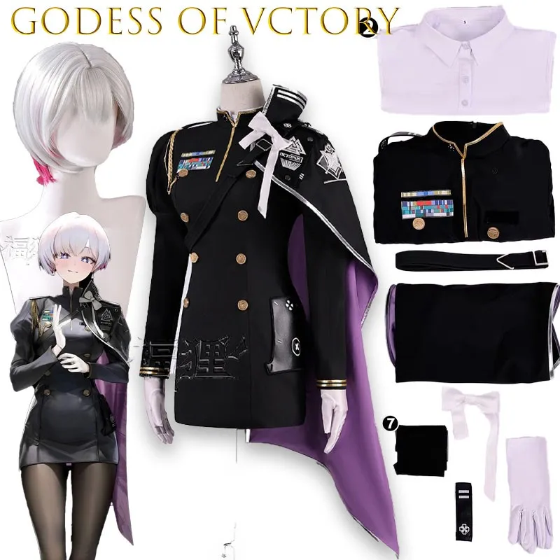 

Liliweiss Cosplay Costume Anime Party Uniform Hallowen Play Role Clothes Clothing HERO Anime Game Party Halloween Sexy Uniform