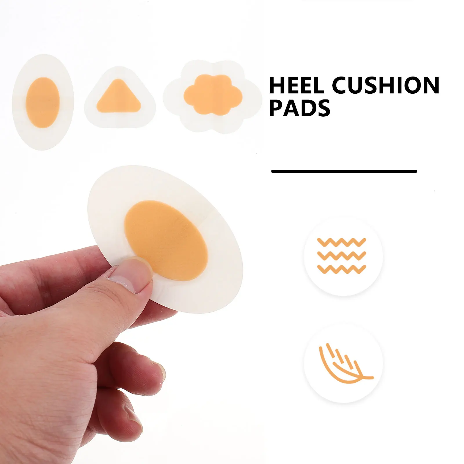 

60pcs wear Stickers High Heels Women Foot Care Protector Shoe Inserts Self adhesive Pad Heel Grips Cushion Inserts