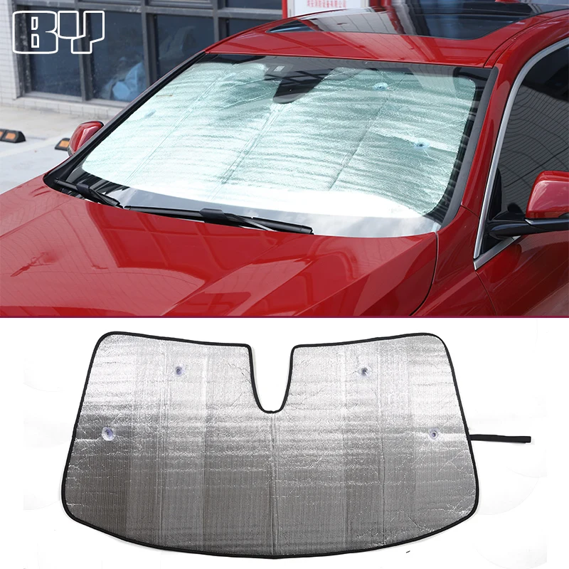 

For BMW 2 Series F44 20-24 Aluminum Foil Car Sunshield Front Windshield Full Window Glass Sun Protection Parasol Car Accessories