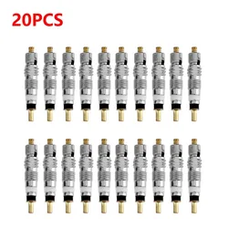 20Pcs Detachable Presta Bicycle Valve Core Replacement Brass CNC FV MTB Road Bike Tire Tubes Service Parts Repair Tools