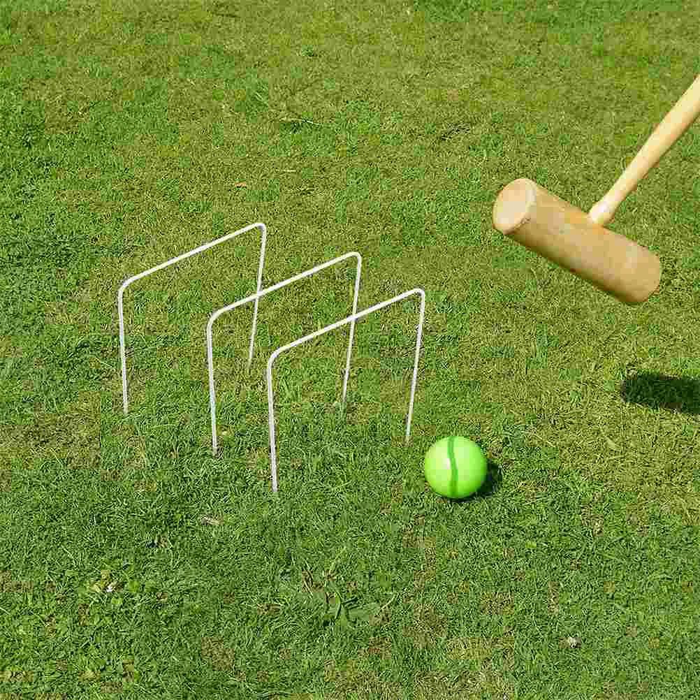 

5 Pcs Croquet Gate Replacement Parts Supplies Game Backyard Outdoor Toys Accessory Gateball Equipment Small Child