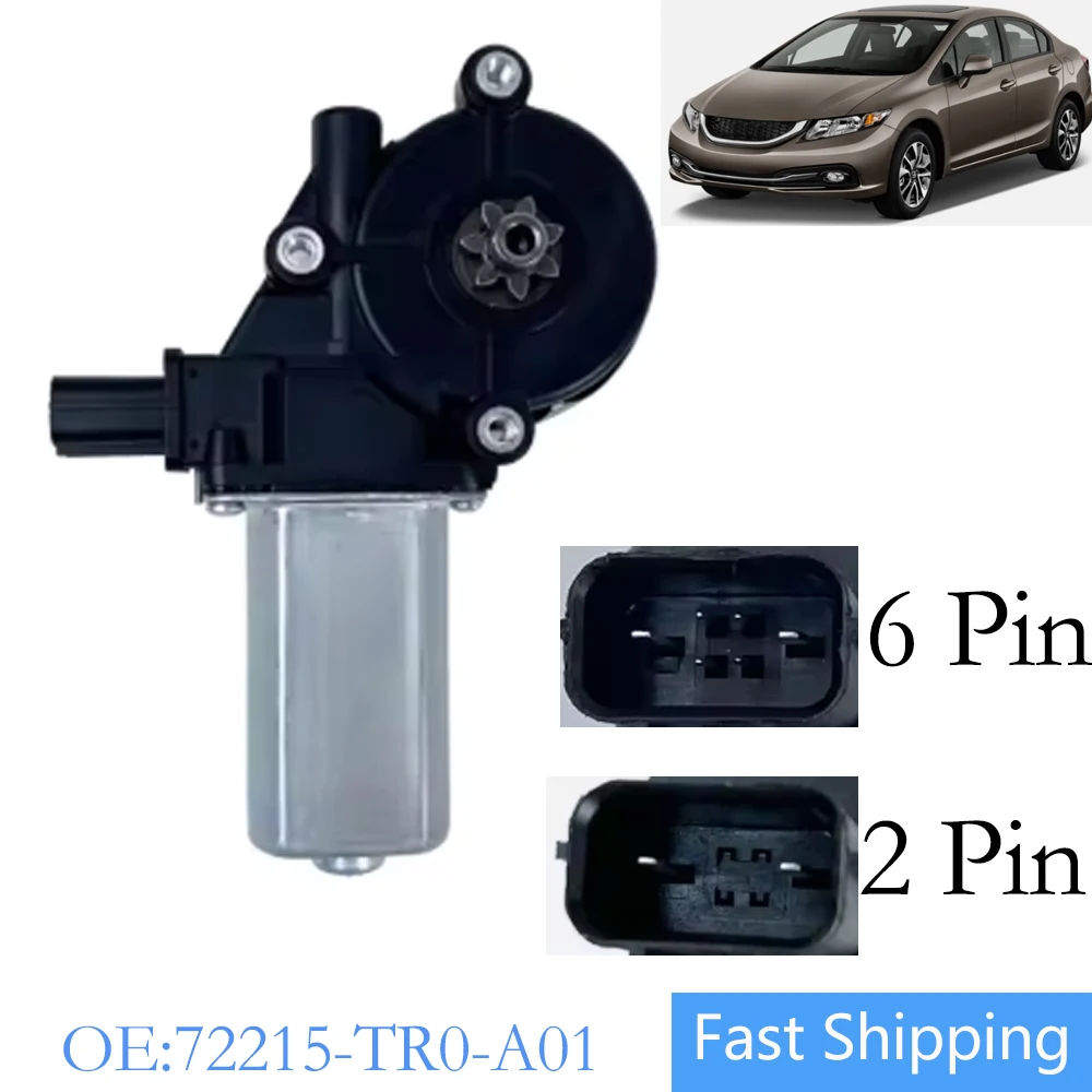 72215-TR0-A01 Power Lifter Window For Honda Civic 2012-2015 CRV CR-V 2012-2017 Window  Regulator Motor 72211T0AA01 72215TR0A01