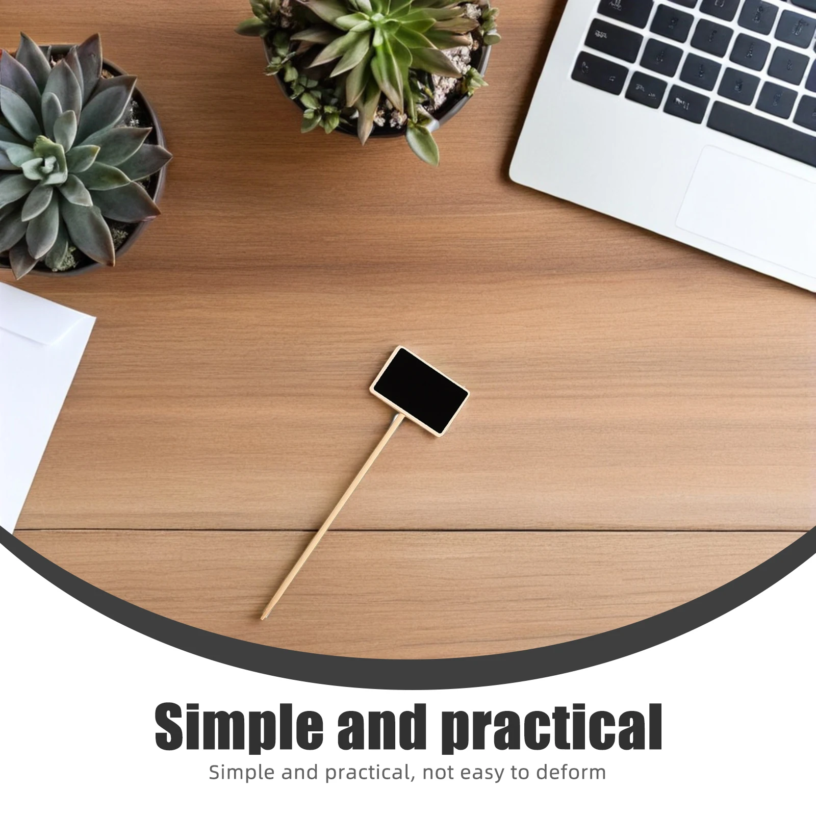 

10pcs Mini Blackboard Floral Decoration Signs Thick Wooden Oval Chalkboard Wedding Crafts Labels Home Memo Party Favors