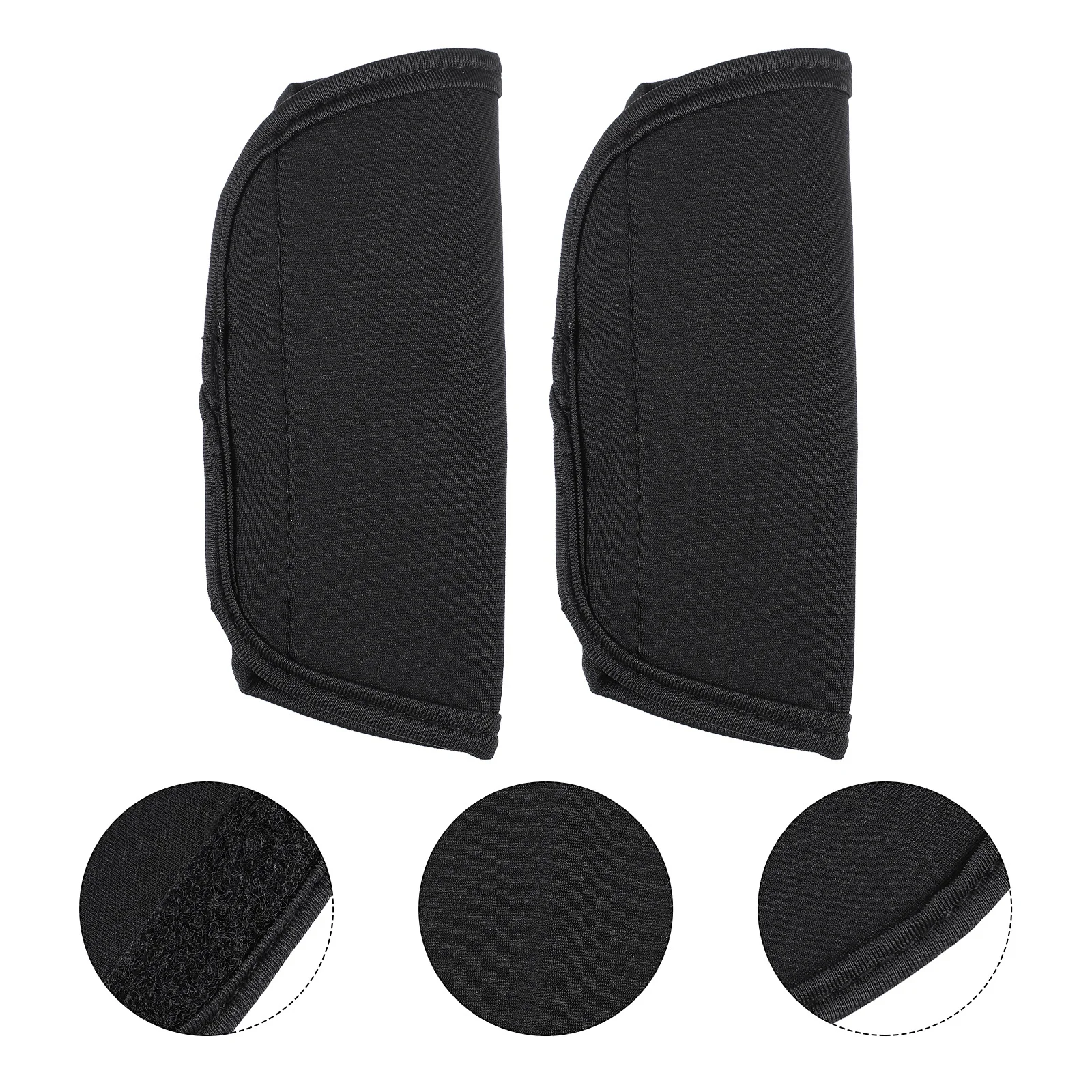 2Pcs Baby Stroller Handle Covers Anti-Static Umbrella Handle Sleeves Soft Anti-Slip Armrest Protective Covers Easy Clean
