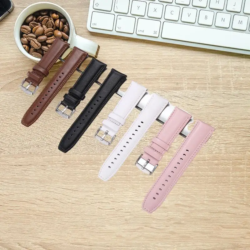 Genuine Leather Smart Watch Strap - The Perfect Accessory for Your SmartwatchUpgrade your smartwatch with our high-quality Genu