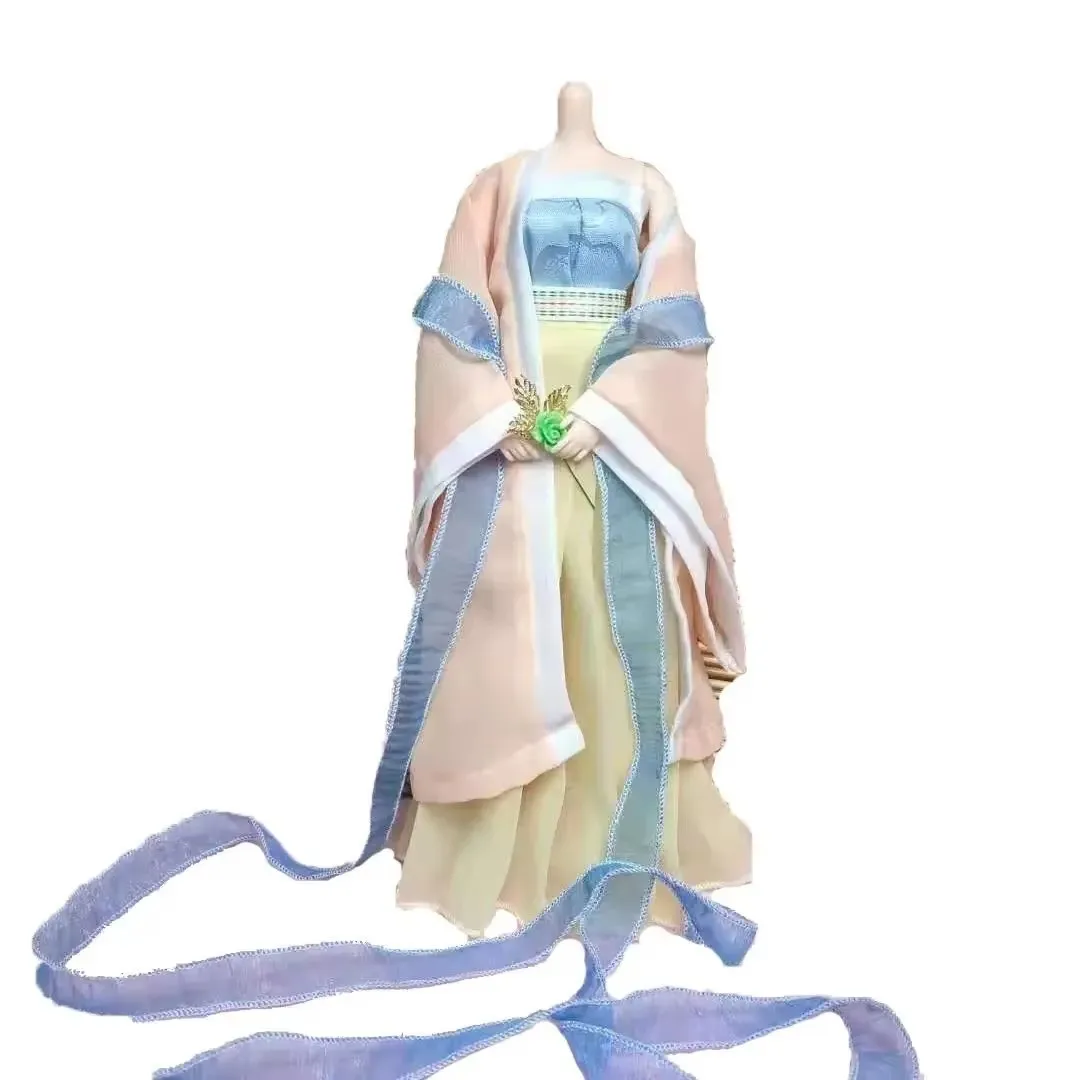 (Customized) 1/6 Doll\'s Clothes for 30cm Female Bjd Doll Toy Ancient Chinese Style Clothing Dress Up Doll Accessories,no Doll