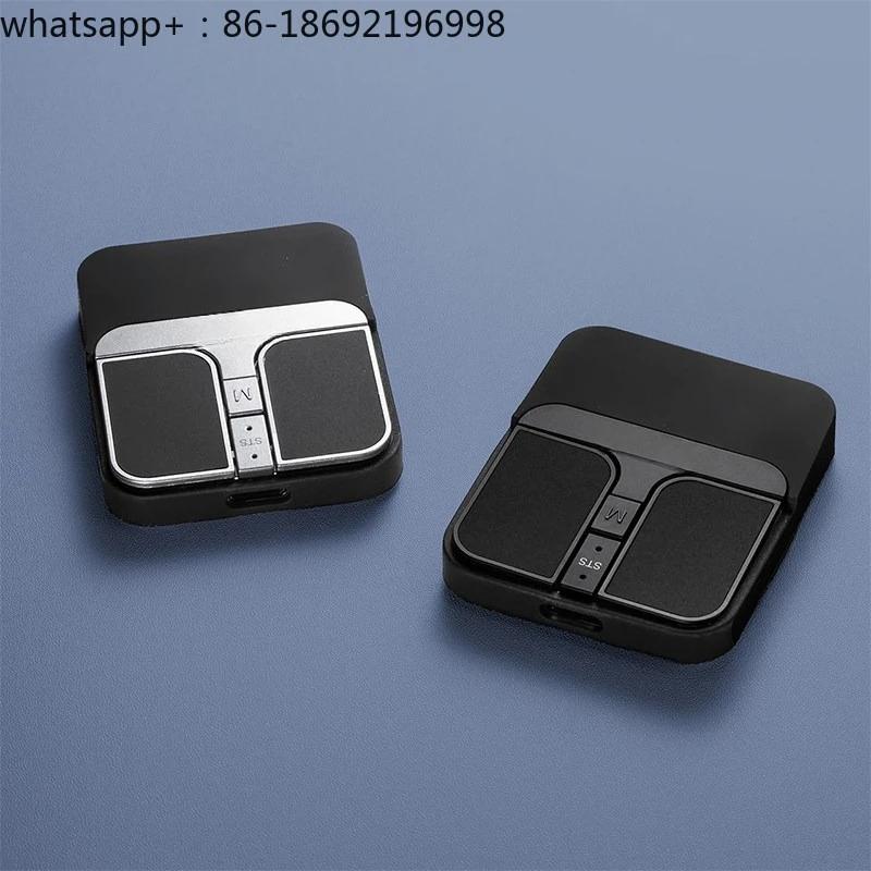 Portable Mini Small Mouse Wireless Bluetooth Dual Mode Notebook Phablet Phone Light Tone