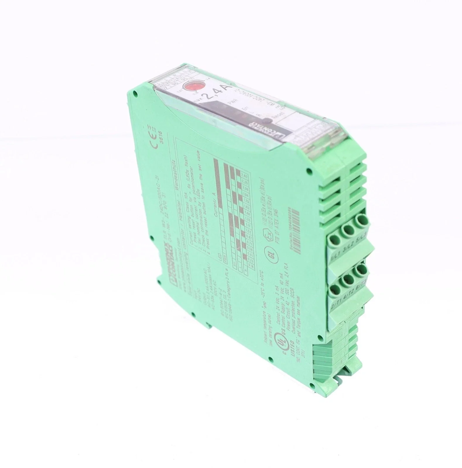 ELR W3-24DC/500AC-2I 2297031 Hybrid motor starter