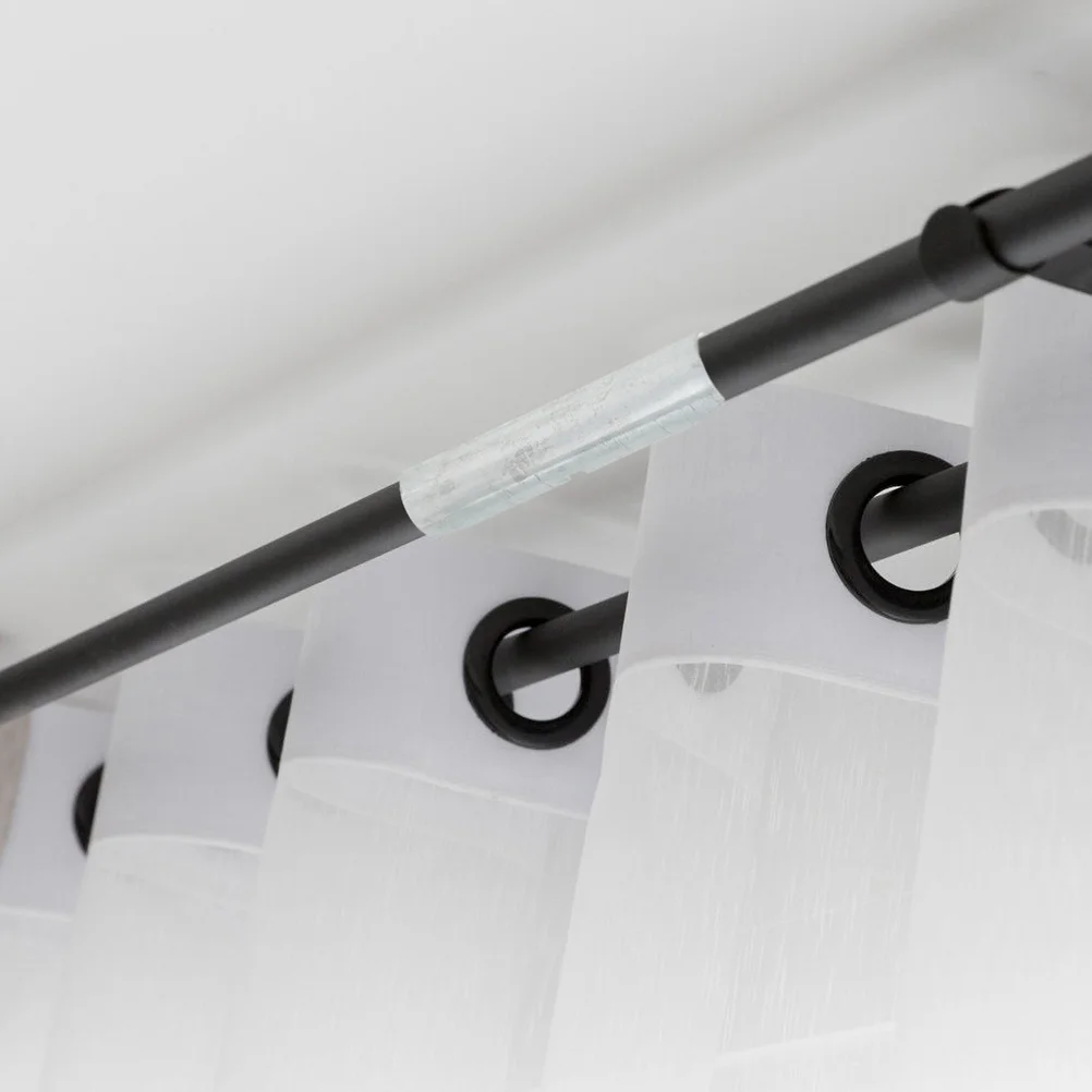 

4pcs Curtain Rod Connector Joints 20Mm Heavy Duty Zinc Alloy Corner Window Curtain Connection No Drill Mounting Bracket For Home