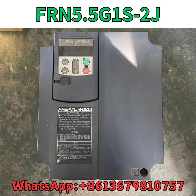 

Used Frequency converter FRN5.5G1S-2J test OK Fast Shipping